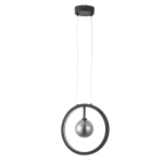 Omaha Lampa wisząca czarna LED+G9 12W 4000K 960lm 339501-30 REALITY